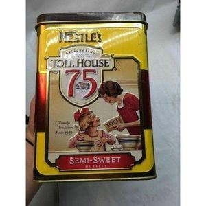 Nestle's Toll House Cookie Tin advertisment‎ tin